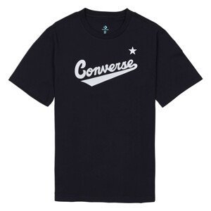 converse SCRIPTED LOGO TEE Pánské tričko US M 10018235-A01