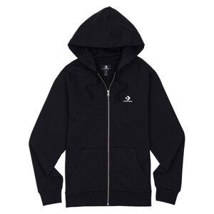 converse EMBROIDERED STAR CHEVRON FULL ZIP FLEECE HOODIE Pánská mikina US M 10019922-A01