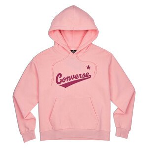 converse SCRIPTED LOGO FLEECE HOODIE Dámská mikina US L 10022011-A04