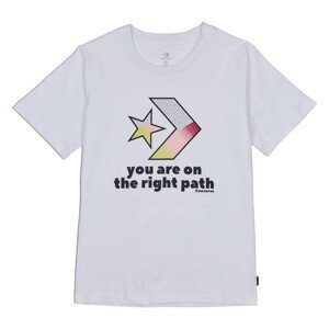 converse TRAILBLAZER GRAPHIC TEE Dámské tričko US L 10022361-A01