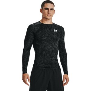 Under Armour UA HG Armour Comp Print LS Pánské tričko US S 1370325-001