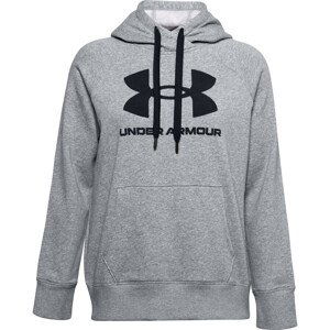 Under Armour Rival Fleece Logo Hoodie Dámská mikina US XS 1356318-035