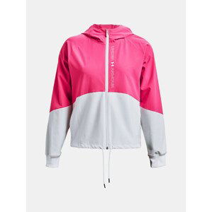 Under Armour Woven FZ Jacket Dámská bunda US XS 1369889-695