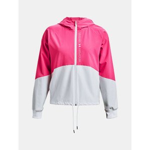 Under Armour Woven FZ Jacket Dámská bunda US L 1369889-695