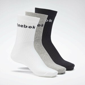 Reebok ACT CORE MID CREW SOCK 3P Ponožky EU 40/42 GC8669