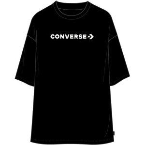 converse OVERSIZED WORDMARK TEE Dámské tričko US L 10023921-A01