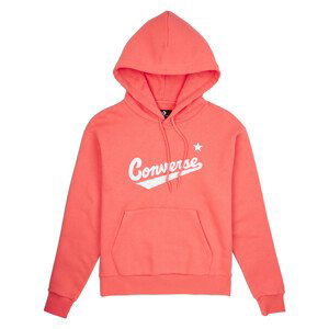 converse SCRIPTED LOGO FLEECE HOODIE Dámská mikina US XS 10022011-A09