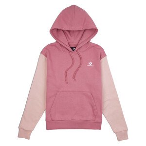 converse COLORBLOCKED FRENCH TERRY HOODIE Dámská mikina US XS 10023504-A01