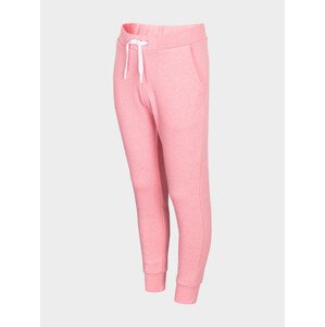 4F HJL22-JSPDD001 LIGHT PINK MELANGE Dětské tepláky EU 152 HJL22-JSPDD001 LIGHT PINK MEL