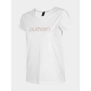 Outhorn HOL22-TSD602 WHITE Dámské tričko US XS HOL22-TSD602 WHITE