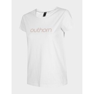 Outhorn HOL22-TSD602 WHITE Dámské tričko US M HOL22-TSD602 WHITE