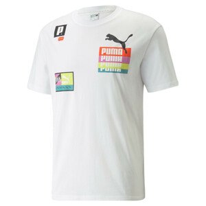 Puma Brand Love Multiplacement Tee Pánské tričko US XL 533666-02