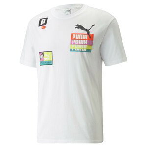 Puma Brand Love Multiplacement Tee Pánské tričko US L 533666-02
