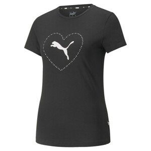 Puma Valentine s Day Graphic Tee Dámské tričko US M 848408-01