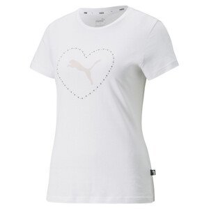Puma Valentine s Day Graphic Tee Dámské tričko US M 848408-02