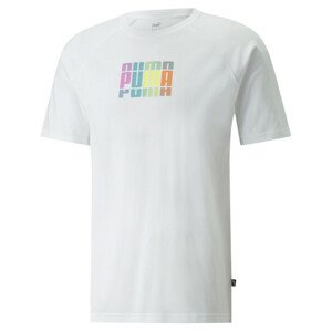 Puma Multicolor Graphic Tee Pánské tričko US L 848566-02