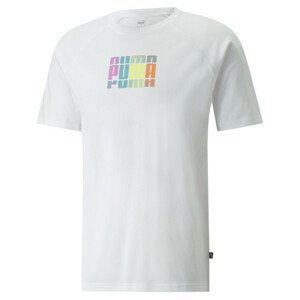Puma Multicolor Graphic Tee Pánské tričko US S 848566-02