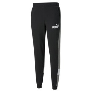 Puma ESS+ Colorblock Pants TR cl Pánské tepláky US M 848773-01