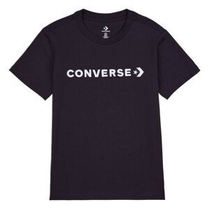 converse GLOSSY WORDMARK TEE Dámské tričko US XL 10023720-A01