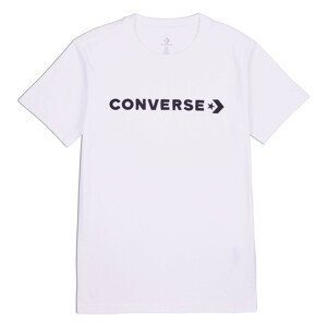 converse GLOSSY WORDMARK TEE Dámské tričko US L 10023720-A02