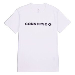 converse GLOSSY WORDMARK TEE Dámské tričko US S 10023720-A02