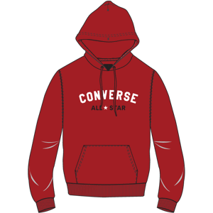 converse GO-TO ALL STAR BRUSHED BACK FLEECE HOODIE Unisex mikina US 2XS 10024502-A02