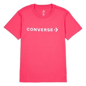 converse GLOSSY WORDMARK TEE Dámské tričko US XS 10023720-A03