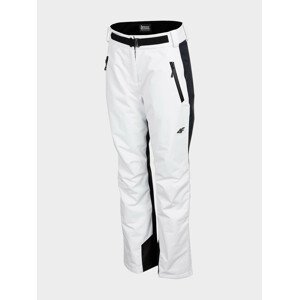 4F H4Z22-SPDN006 WHITE Dámské lyžařské kalhoty US S H4Z22-SPDN006 WHITE
