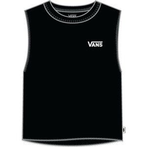 Vans WM JUNIOR V MUSCLE CROP Dámské tílko US XL VN0A4DNGBLK1