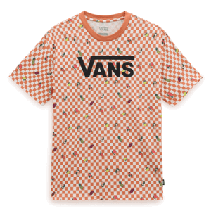 Vans FRUIT CHECKERBOARD OVERSIZED Dámské tričko US XL VN0003V6BM51