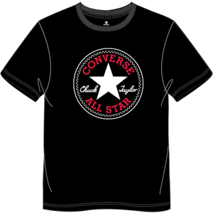 converse GO-TO ALL STAR PATCH LOGO STANDARD FIT T-SHIRT Unisex tričko US XL 10025459-A01