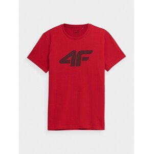 4F 4FSS23TTSHM537 RED Pánské tričko US L 4FSS23TTSHM537 RED