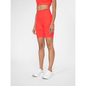 4F 4FSS23TFSHF143 RED NEON Dámské legínové kraťasy US M/L 4FSS23TFSHF143 RED NEON