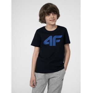 4F 4FJSS23TTSHM293 NAVY Dětské tričko EU 134 4FJSS23TTSHM293 NAVY