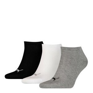 Puma UNISEX SNEAKER PLAIN 3P Ponožky EU 35/38 906807-15