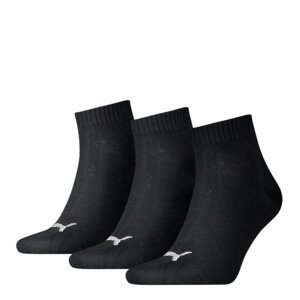 Puma UNISEX QUARTER PLAIN 3P Ponožky EU 35/38 906978-32