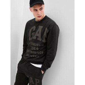 GAP J - TONAL PLACED EST CREW Pánská mikina US XXL 541664-01