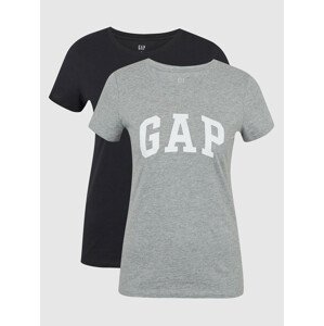 GAP V-GAP FRANCHISE CLSC TEE PACK Dámské trička 2 ks US M 548683-05