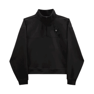 Vans LEIGHTON MOCK NECK FLEECE Dámská mikina US S VN000A5VBLK1