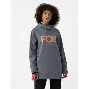 4F 4FAW23TSOFF161 MIDDLE GREY Dámská bunda na snowboard US L 4FAW23TSOFF161 MIDDLE GREY