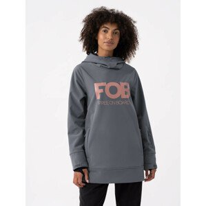 4F 4FAW23TSOFF161 MIDDLE GREY Dámská bunda na snowboard US XL 4FAW23TSOFF161 MIDDLE GREY