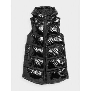 4F 4FJAW23TVJAF046 BLACK Dětská vesta EU 140 4FJAW23TVJAF046 BLACK