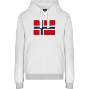 NORWAY COTTON FLEECE Pánská mikina US M 129443 Off White