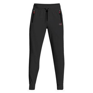 NORWAY TROUSERS FLEECE Pánské tepláky US M 129445 Black