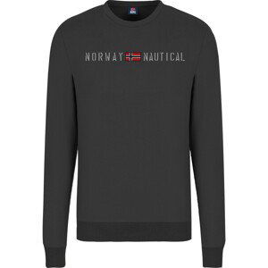 NORWAY COTTON FLEECE Pánská mikina US M 139447 Black