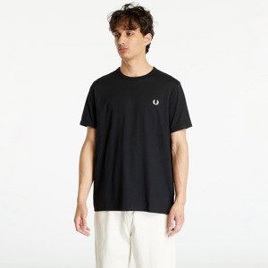 FRED PERRY Ringer Tee Black