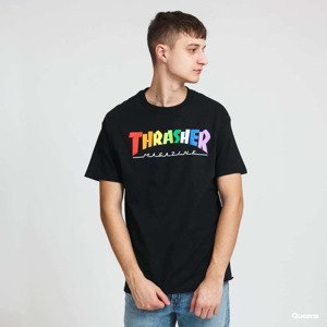 Thrasher Rainbow Mag Tee Black