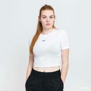 Tričko Nike W NSW Essential Tee Slim Crop White L