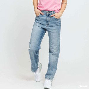 GUESS W Cropped Mom Jeans blue