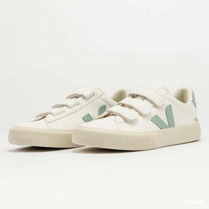 Veja Recife Logo Chromefree Leather Extra White/ Matcha